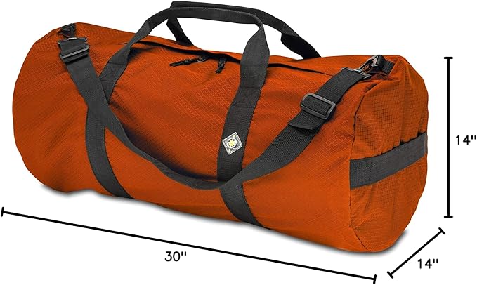 North Star Sports Large Duffle Bag for Travel Heavy Duty Gym Bag | Foldable and Weatherproof Tactical Gear Bags for Tactical Equipment, or as Carry on Travel Duffel Bags