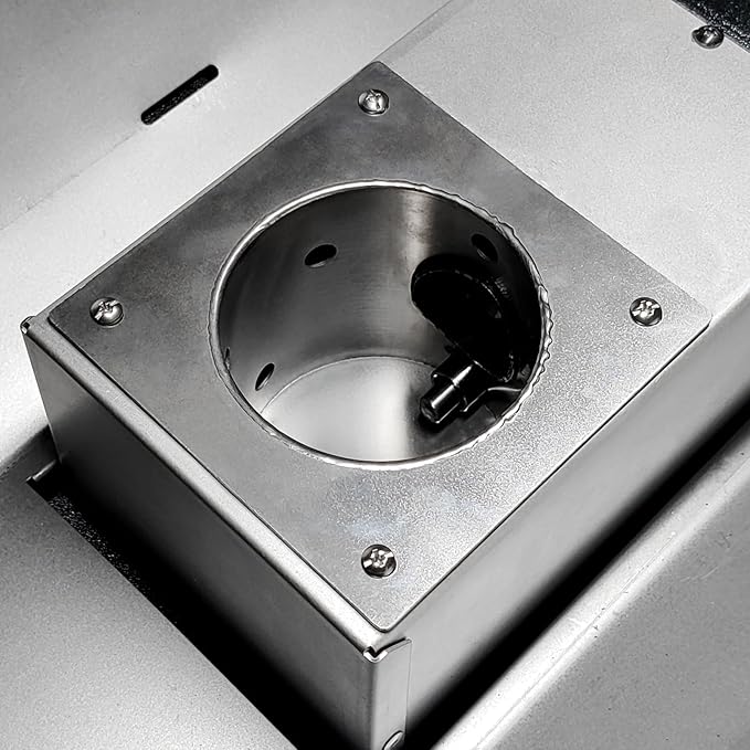 QuliMetal 304 Stainless Steel Fire Burn Pot and D2 Hot Rod Ignitor Kit for Traeger Pro 575 & 780, Ironwood 650 & 885, Silverton 620 & 810 Wood Pellet Grills with D2 Direct Drive and WiFIRE Technology