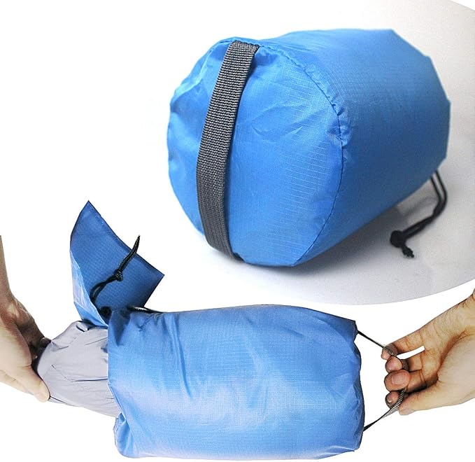 Frelaxy Stuff Sack Set 3-Pack (3L&5L&9L), Ultralight Ditty Bags with Dust Flap for Traveling Hiking Backpacking