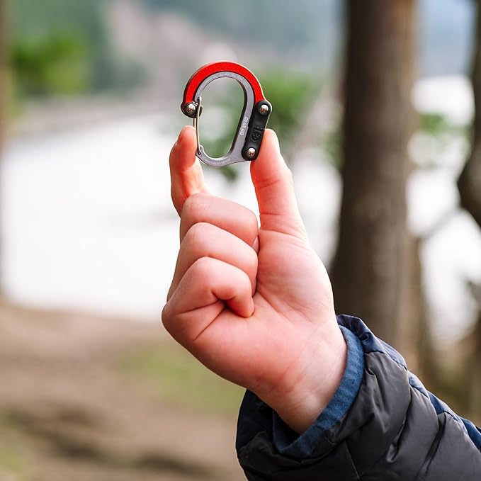 GEAR AID HEROCLIP Carabiner Gear Clip and Hook (Mini) for Travel