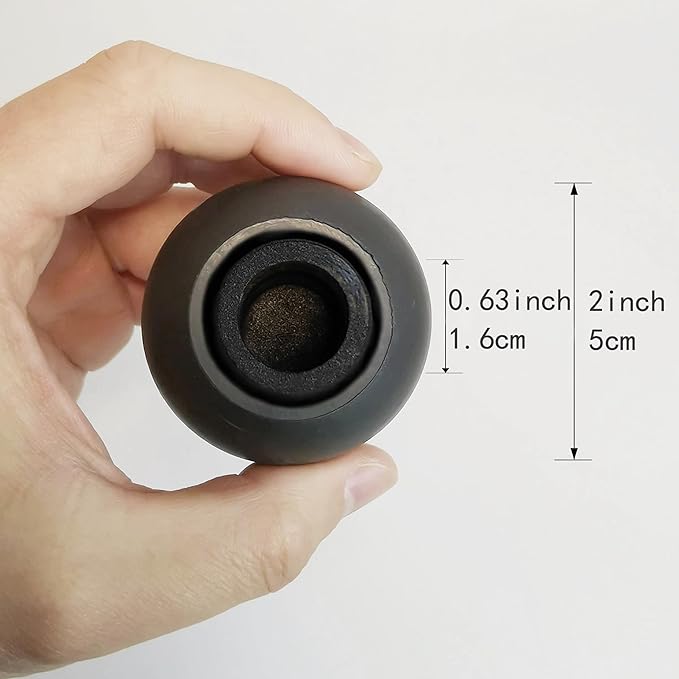 Fits 16mm Legs Camping Chair Anti Sink Rubber Ball Feet Anti Slipery Set of 4 Stability Chair Leg Cap Fishing Hiking Uneven Floor Portable Camping Chair Feet