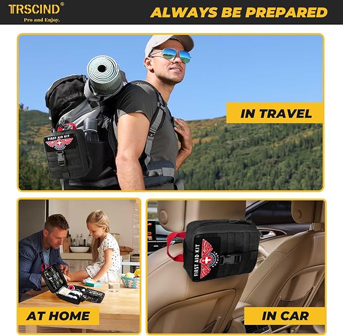 Gifts for Men Dad Husband - Fathers Day Anniversary Birthday Gifts Idea for Him Boyfriend Man - Survival Kit 14 in 1, Survival Gear and Equipment, Fishing Hunting Camping Accessories, Cool Gadgets