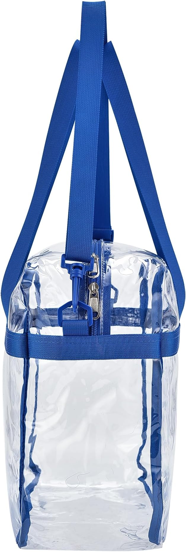 USPECLARE Clear Tote Stadium Approved, Security Travel & Gym Clear Bag for Work Sports Games Concerts