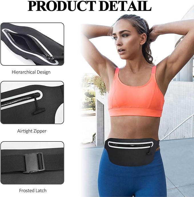 Dry Bags Waterproof Fanny Pack Women for Swimming Kayaking Men Kids Snorkeling Boating Beach Pool Water Sports Travel Cell Phone, Slim Running Belt Bag,Small Waist Bag Pouch Hiking Waist Pack
