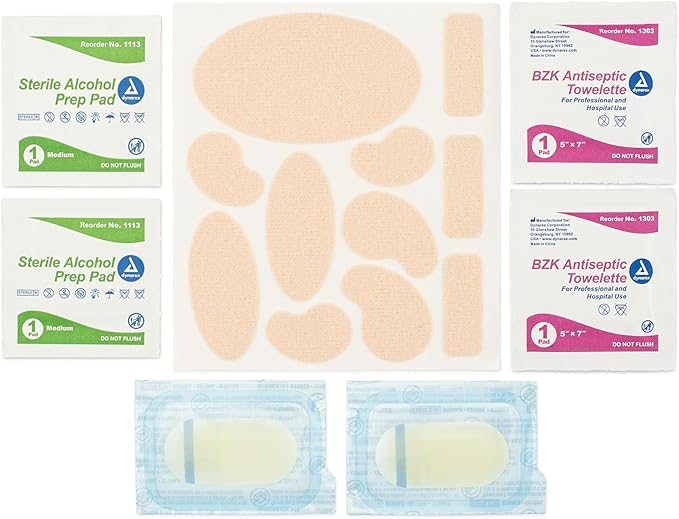 Patch Up Pack, Portable Blister Kit, Pocket-Sized, Outdoor Essentials, for On-The-Go Blister Relief, Perfect for Trail Running, Camping, Hiking, Outdoors