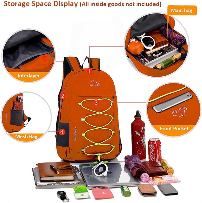Outdoor Water Resistant Hiking Backpack