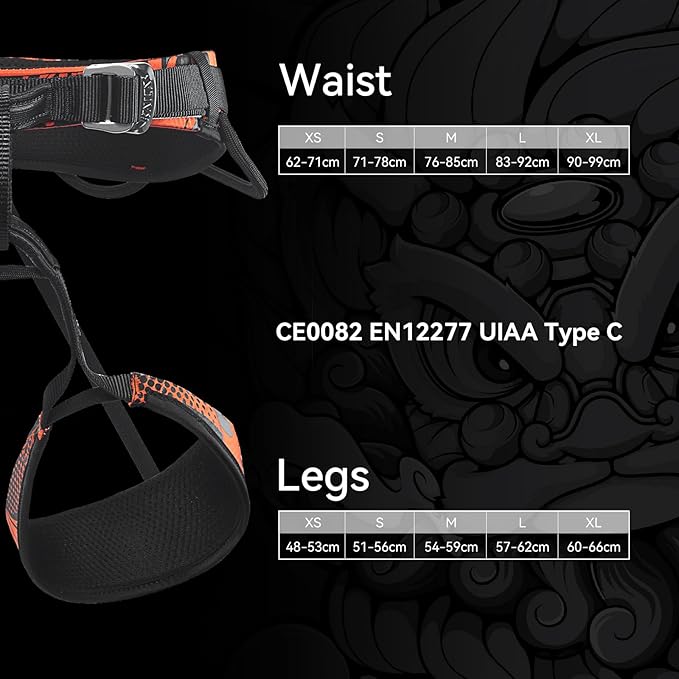 KAILAS Climbing Harness Men Rock Climbing Harness Women Tree Climbing Rappelling Harness Mountaineering Harness Safety