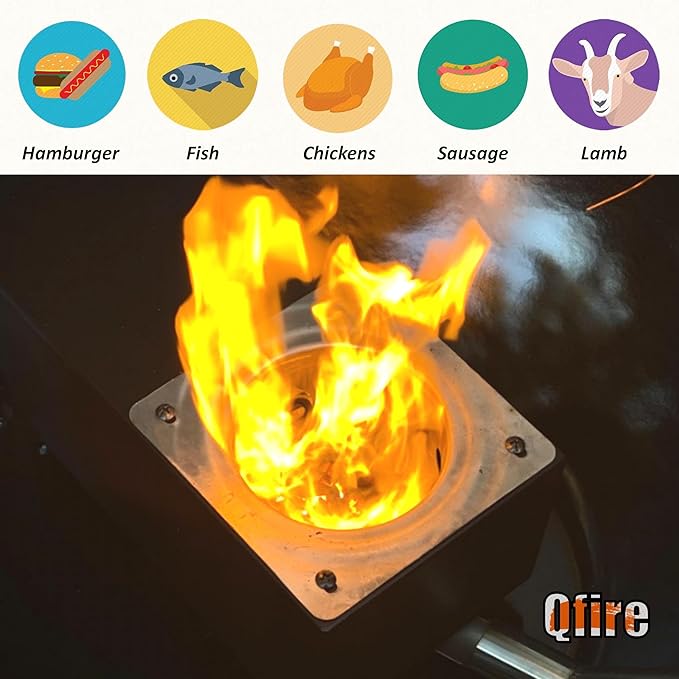 Replacement Part for Traeger D2 Hot Rod/Firepot Combo Kit - Pro 575 & Pro 780,20v Igniter & Fire pot Combo For Traeger Ironwood 650/885 Wood Pellet Grill