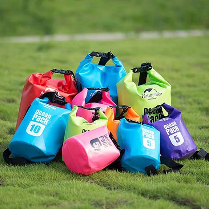 2L/3L/5L/10L/15L/20L/30L 500D Tarpaulin Heavey-Duty PVC Water Proof Dry Bag Sack for Kayaking/Boating/Canoeing/Fishing/Rafting/Swimming/Camping/Snowboarding