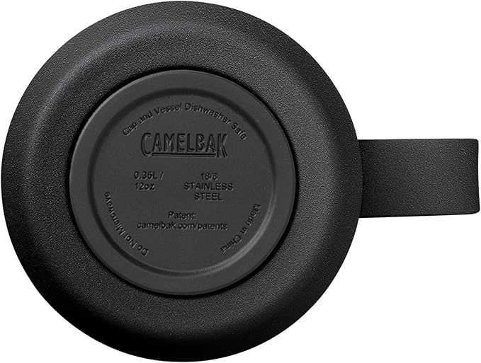 CamelBak Horizon Camp Mug Insulated Stainless Steel Black, 12oz