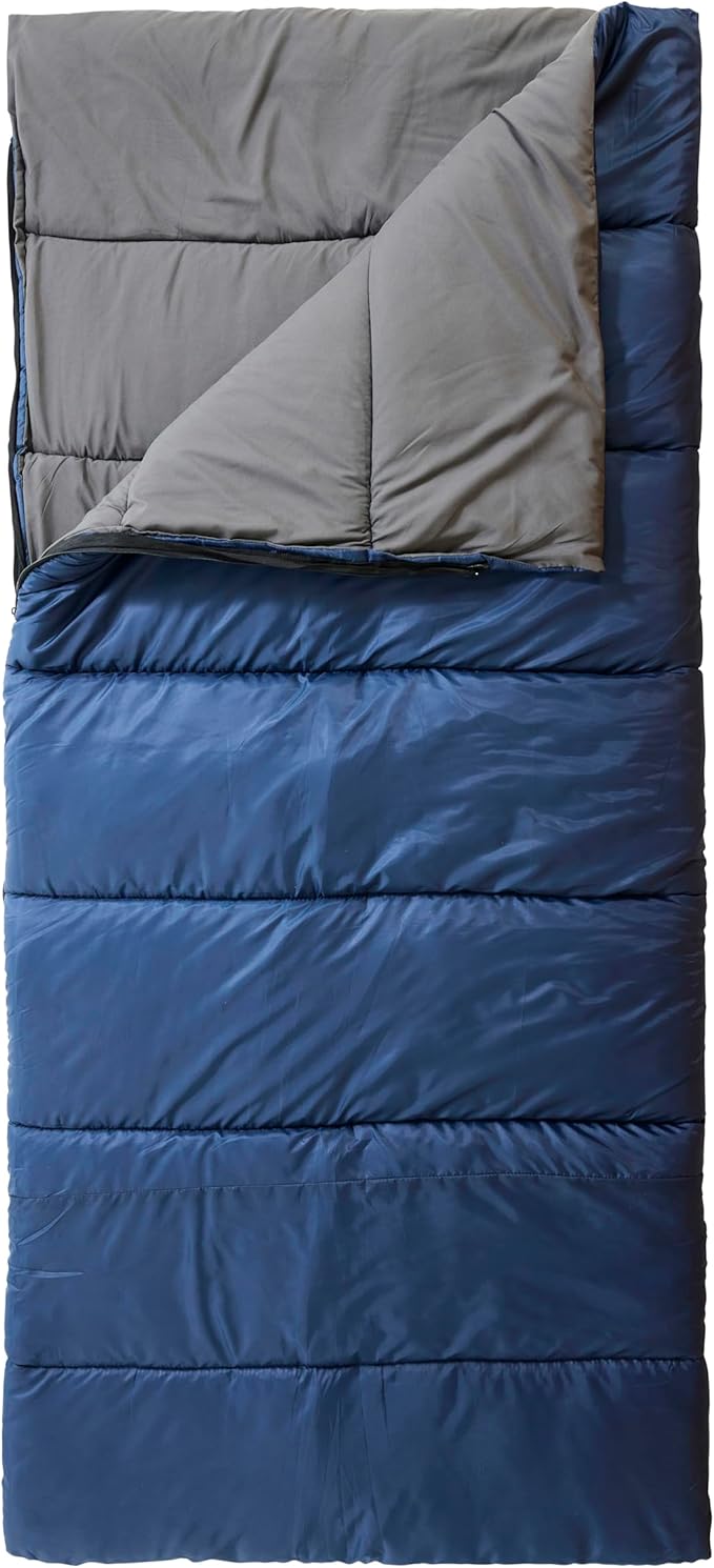 Teton Everyday Response Sleeping Bag for Adults and Kids, 3-Season Sleeping Bags, Stay Warm in Camping Weather, Stuff Sack Included