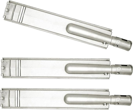 16 1/8" Grill Burner Replacement Parts for Bull Cal Flame Blaze Aussie Bakers Chefs Turbo Beefeater Coyote Jenn Air Nexgrill Grill Parts,3PCS Burner for Blaze Grill Replacement Parts