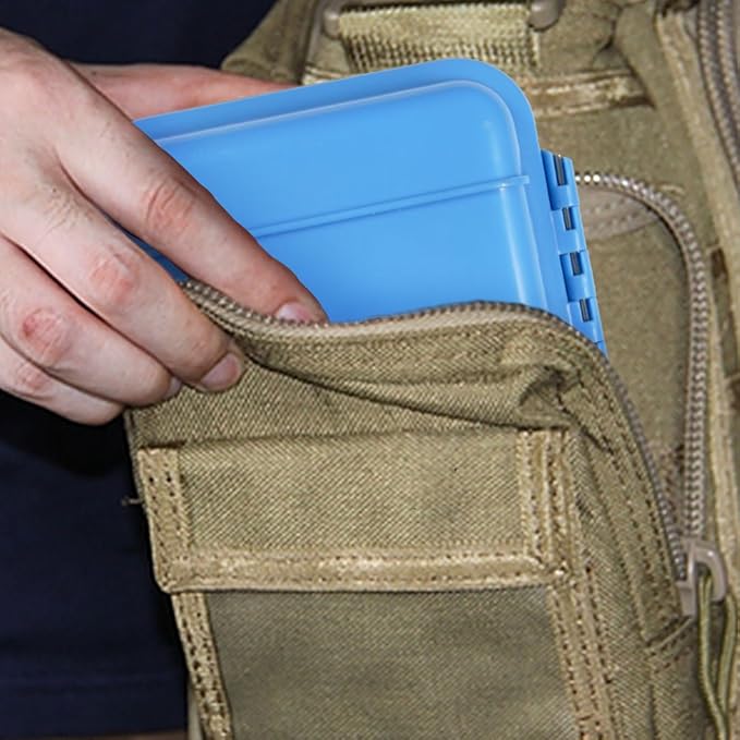 VGEBY1 Dry Storage Box, Watertight Case, Outdoor Products for Fishing Camping