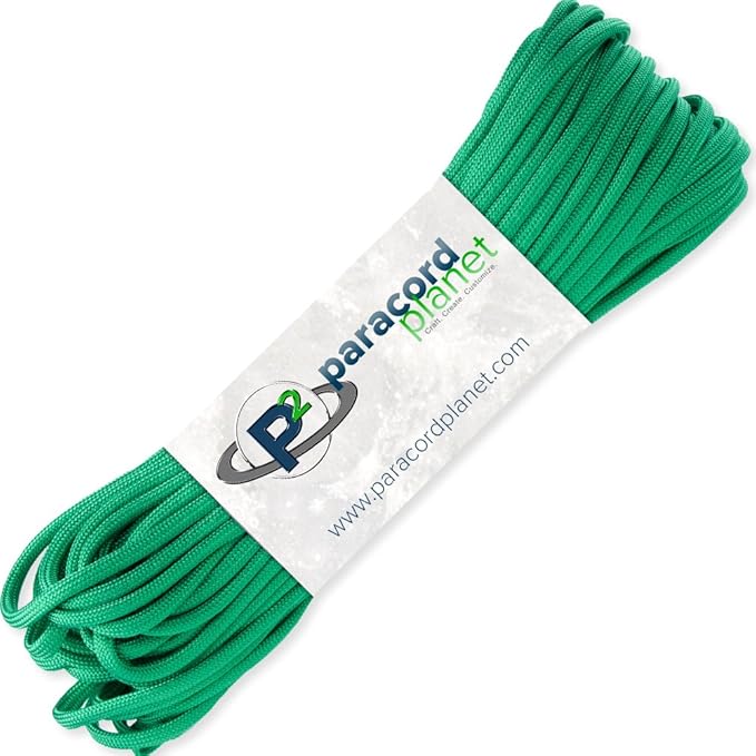 Paracord Planet 550lb Paracord – 7 Strand Type III Tactical Parachute Cord for Outdoors and Crafting