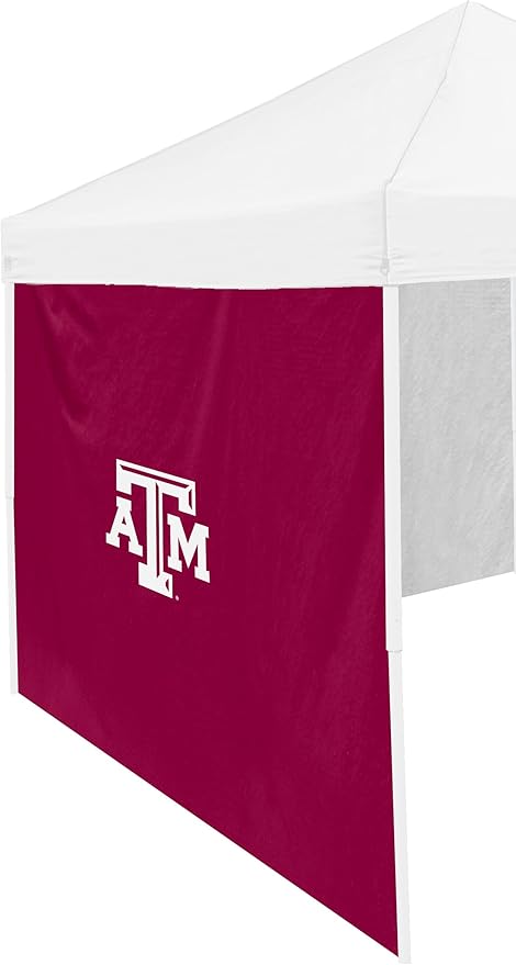 Logo Brands Officially Licensed NCAA Unisex 9 x 9 Side Panel, One Size, Team Color