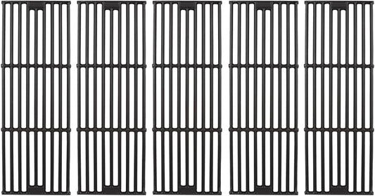 Hisencn Grill Cooking Grates for Char Griller 2137 3724 2121 2123 2222 2828 4208 5252 9020 Charcoal Grill, for King Griller 3008 5252, 19.75'' Cooking Grid Replacement Part for Chargriller, 5 Pack