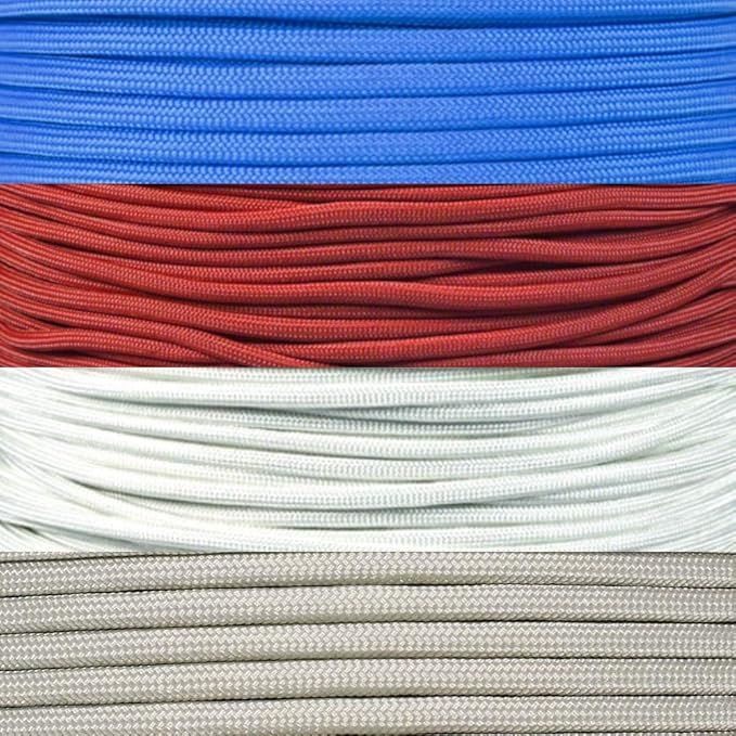 Paracord Planet Pro-Football Team Paracord Kits – 100 Feet – Number of Colors Included Depends on Team – Lanyard Keychain Hunting Hiking Camping