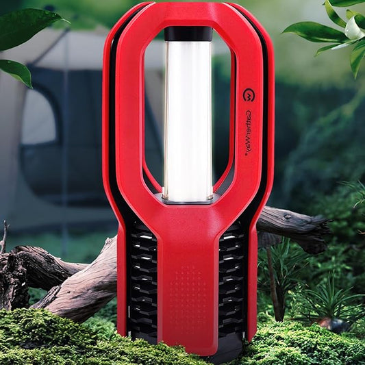 Rechargeable LED Camping Lantern - Free-Grip Design,4 Modes,IP65 Waterproof,3000K Warm Glow, Lightweight Portable Outdoor Light,Emergency Tent Light for Hiking,Backpacking & Home Use