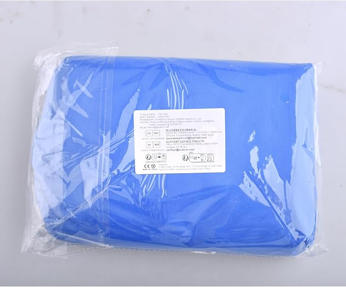 Azarxis Hammock Camping Tarp Rain Fly, Waterproof Tent Footprint Shelter Canopy Sunshade Cloth Picnic Mat for Outdoor Awning Hiking Beach Backpacking - Included Guy Lines & Stakes