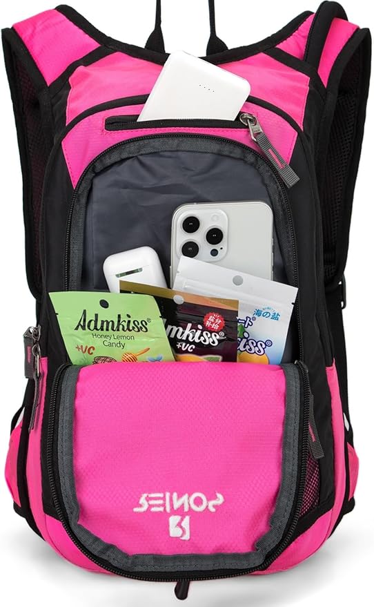 Hydration Pack Backpack with 3L Water Bladder for Men & Women, Hiking Daypack with Thermal Insulation | Running, Cycling, Camping, Skiing, Outdoor Activities