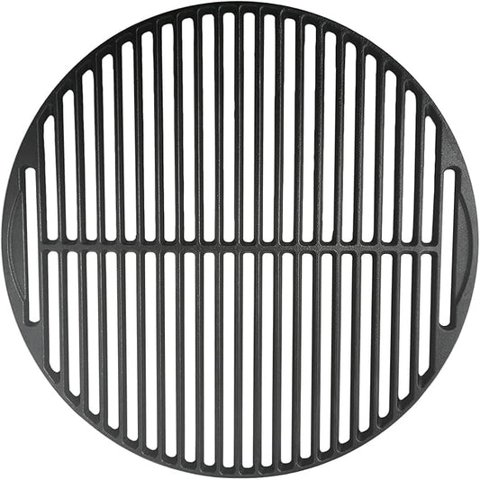 18 3/16" Round Cast Iron Cooking Grid for Large Big Green Egg Accessories, Grate Grids for Any 18" Kamado Grills Replacement Parts