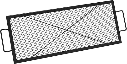 onlyfire Barbecue Rectangle X-Marks Fire Pit Cooking Grate, 36-Inch