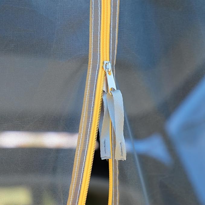 SUV Tent Car Awning, UPF 50++ with Portable Waterproof Storage Bag, Tear-Resistant, Large Space, Good Vision, Smooth Ventilation, Suitable for Outdoor Beach Camping Auto Canopy Shade…