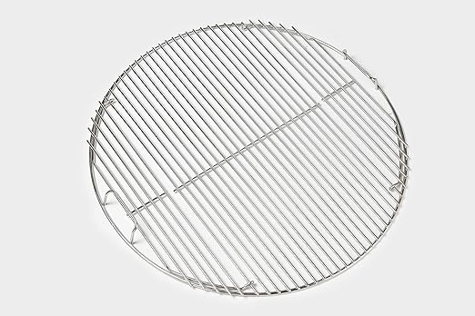 Noa Store 22 Inch Stainless Steel Grill Grate Round Hinged Cooking Grill Grate Used as Replacement Grill Grate, Fire Cooking Grate and BBQ Grill Grates Replacement