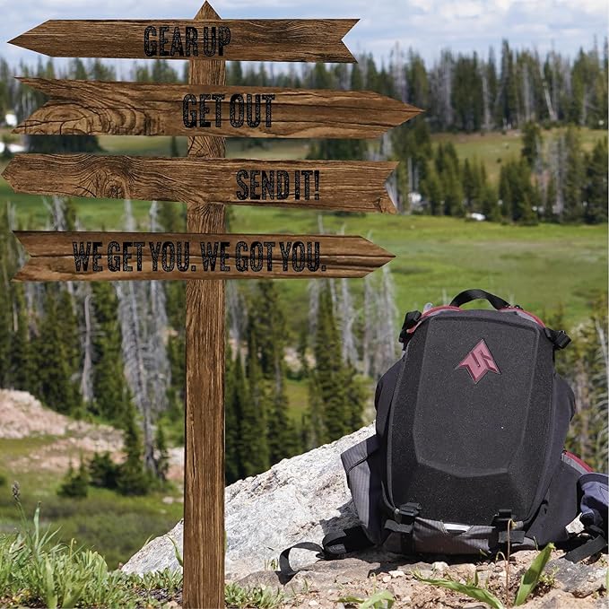 Send It Defender 15 Hydration Backpack - MTB, Moto Bag with Spine Protector for Men and Women. 15L Capacity Mountain Bike Hydration Pack - Mountain Bike Protective Gear – Adjustable Fit for Everyone