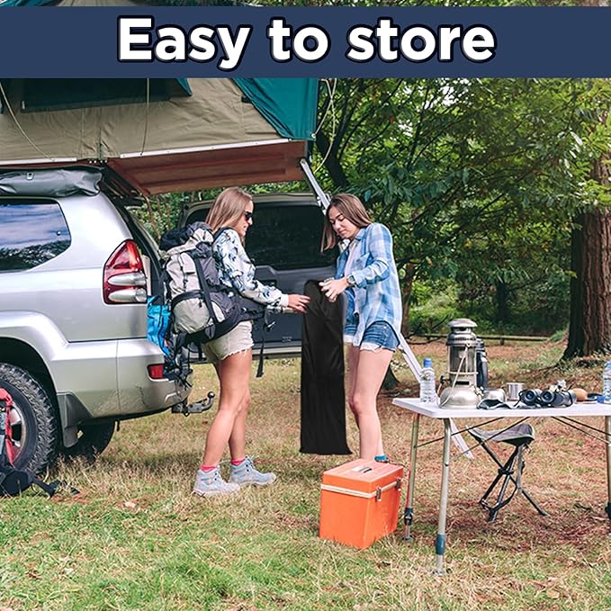 Wenqik 2 Pack 450lbs Max Load Camping Cot for Adults with Carry Bag Portable Folding Outdoor Sleeping Cot Heavy Duty Bed for Traveling Camp Military Office Nap Beach Home Lounging