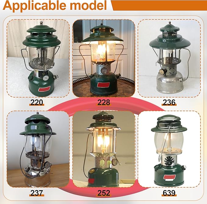 SUNJIKA Camping Kerosene Lamp Silicone Tank Base Protector for Coleman Lanterns, Scratch-Resistant, Enhanced Stability Camping Lantern Part,Suitable for Coleman Lanterns 220.228.236.237.252,639