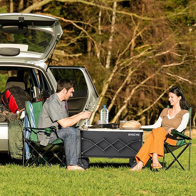 Collapsible Wagon Cart 360lbs Beach Foldable Wagon Lightweight & Portable Folding Utility Grocery Shopping Carts with Wheels for Shopping Sports Garden Camping Grey