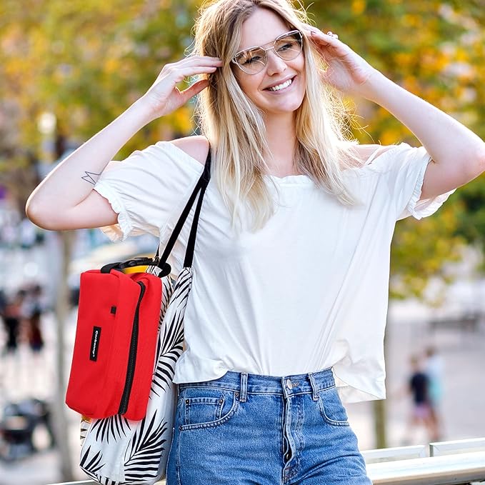 Small Cooler Bag Freezable Lunch Bag for Work School Travel,Small Lunch Bag,Small Insulated Bag For Kids/Adults,Freezer Lunch Bags,Freezable Snack Bag,Mini Lunch Bag Fit For Yogurt,Suit for 3+.