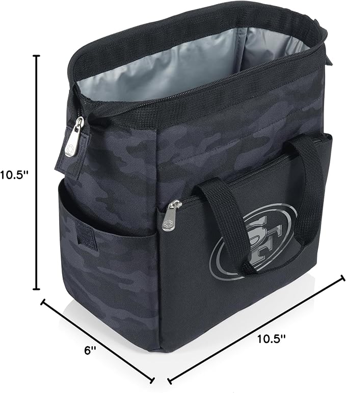 PICNIC TIME NFL On The Go Lunch Bag Cooler, Soft Cooler Lunch Box, Insulated Lunch Bag
