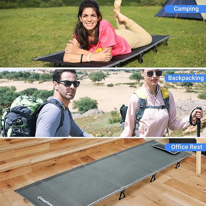 KingCamp KC3986 KC, One Size, Green with Side Pocket