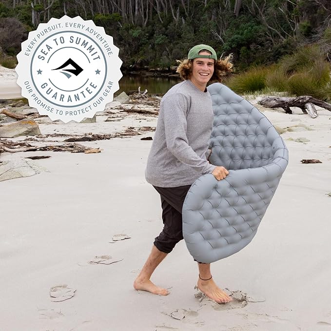 Sea to Summit Ether Light XR Insulated Sleeping Pad, Tapered - Regular (72 x 21.5 x 4 inches)