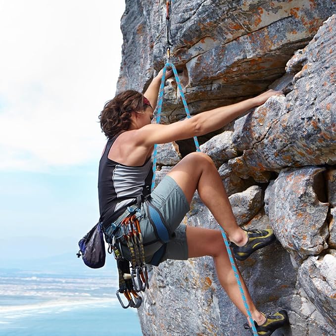 Arborist Rope Climbing Rope 48 Strands Tree Rope 1/2 Inch for Climbing Tree Swing Pulling Sailing