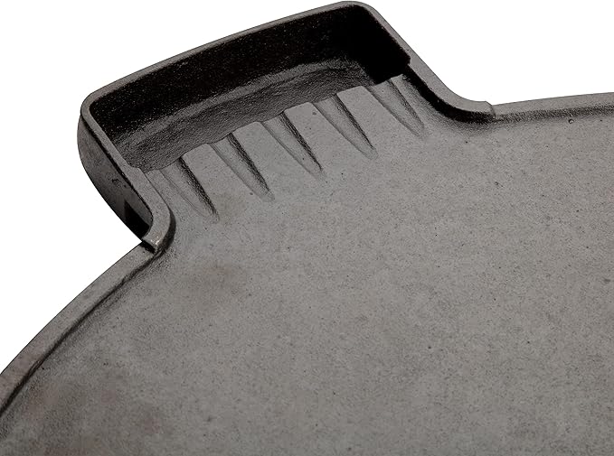 Cuisinart CHA-830 Cleanburn Fire Pit Griddle & Grill Top, Pre-Seasoned Cast Iron
