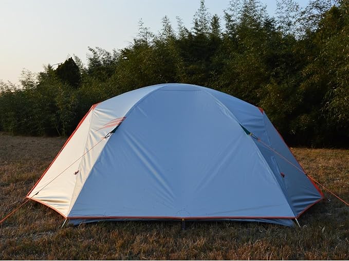 NTK Colorado GT 2/4/6/8 Person Outdoor Dome Family Camping Tent 100% Waterproof, Easy Assembly, Durable Fabric Full Coverage Rainfly - Micro Mosquito Mesh