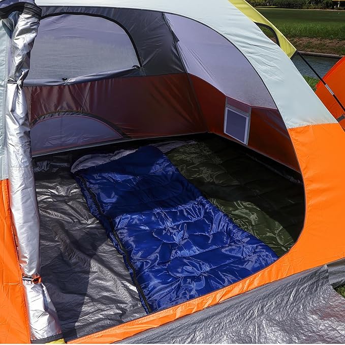 Backpacking Camping Tent Lightweight Portable Waterproof with Carrying Bag for Outdoor Summer Beach