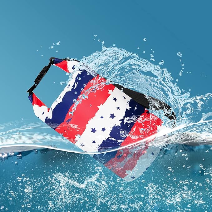 OMGear Waterproof Dry Bag Backpack Phone Pouch 40L/30L/20L/10L/5L Floating Dry Sack for Kayaking Boating Outdoors Activities