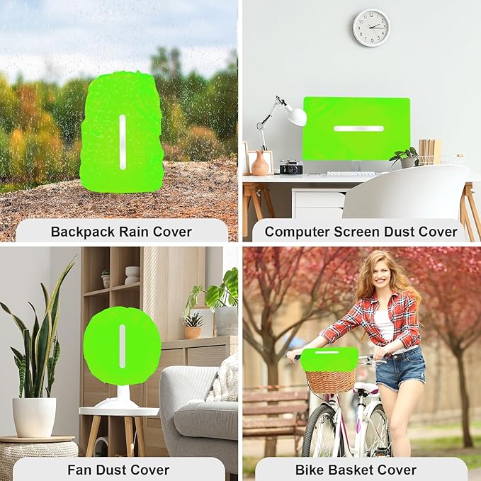 LAMA Waterproof Rain Cover for Backpack, Backpack Rain Cover with Reflective Strip and Antislip Cross Buckle Strap, Ultralight Compact Portable, for Cycling, Hiking, Camping, Traveling