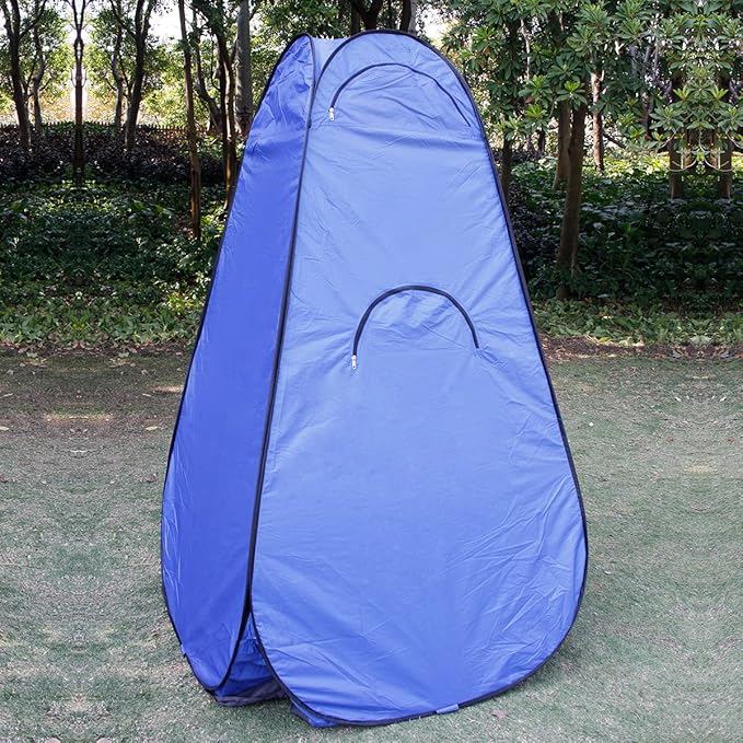 Pop Up Tent Upgrade Privacy Shower Tent Portable Outdoor Sun Shelter for Toilet Camping Biking Beach with Carry Bag