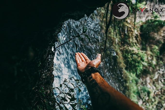 Ravenox Type III 550 Paracord | Genuine Military 550 Cord (Gold)(50 Feet)| 7 Inner Strand, 100% Twisted Nylon Cordage | Parachute Cord Rope for Military, Survival, Outdoor Recreation | Made in USA