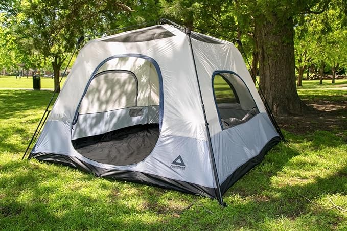 Caddis Rapid 4/6-Person Pop Up Tent for Easy Setup, 4/6 Person Capacity for Camping, by Caddis Sports Inc.