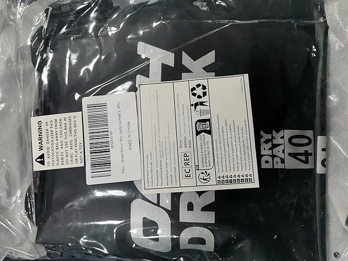 Motorcycle Dry Bag - Waterproof Motorcycle Duffle & Luggage Tail Bag Saddle Bags with Roll Top Closure, Large Storage Space,for Motorcycle Back Seat(Black, 40L)