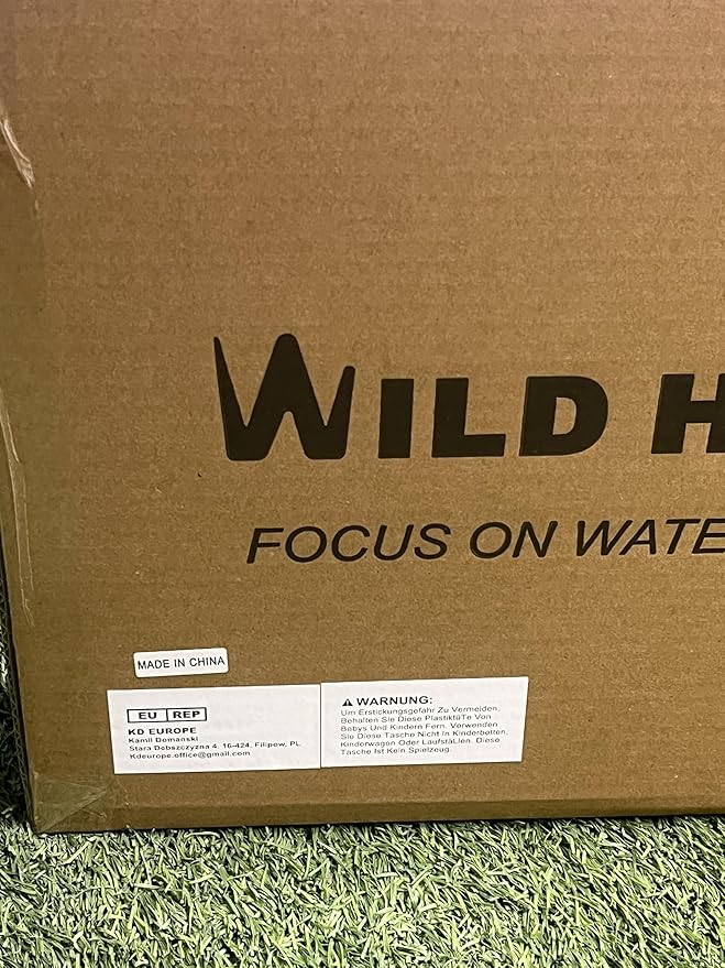 WILD HEART Waterproof Motorcycle Duffel Bag PVC500D Double-bottom With Rope Straps and Inner Pocket 40L 66L 100L for Kayaking, Camping, Boating,Motorcycle