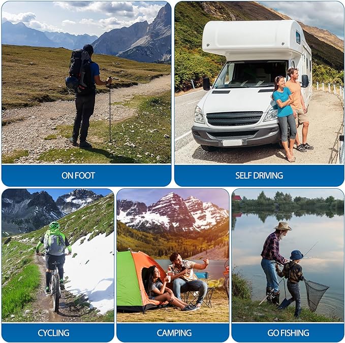 Foam Camping Pads for Sleeping, Foldable Closed Cell Foam Camping Mattress, Waterproof Outdoor Sleeping Mat for Ultralight Backpacking Thru-Hiking