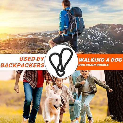 Black Carabiner Clips 2.36IN Spring Snap Hooks M6 120PCS Small Carabiners Galvanized Steel Quick Links Caribiniers for Outdoor,Hiking,Camping,Hammocks,Dog Leashes.Backpack Snaps