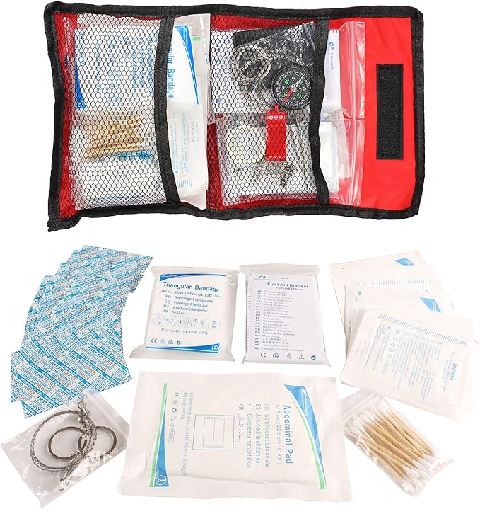Boat Emergency Kit 2-in-1 Waterproof First Aid Kit